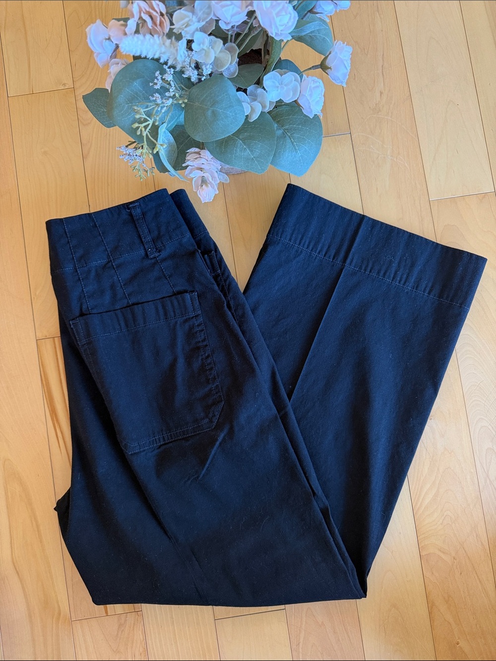 ANTHROPOLOGIE Maeve Collette High Rise Cropped Pant 🌸 Sz 27